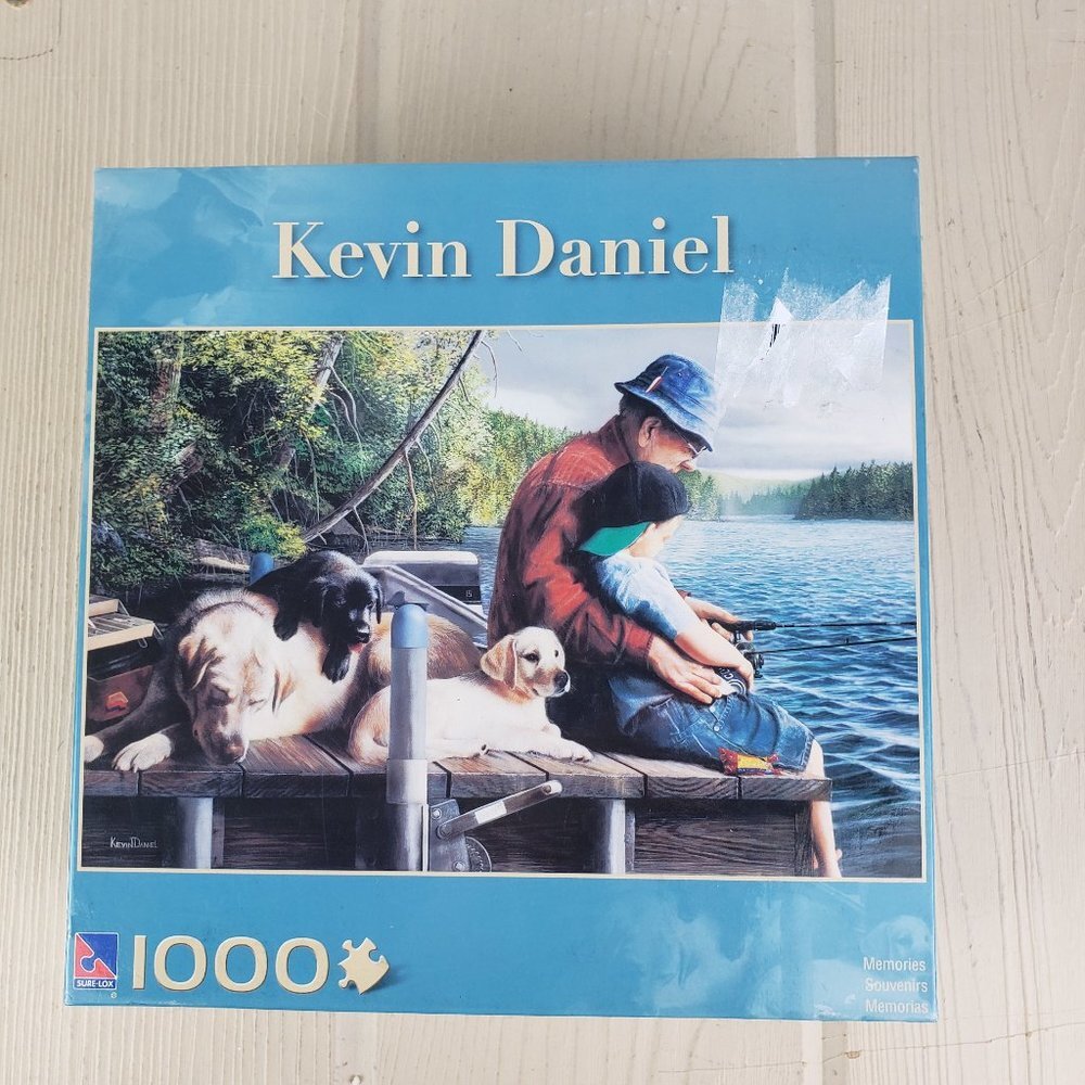 Sure-Lox Kevin Daniel 1000 Puzzle NWT